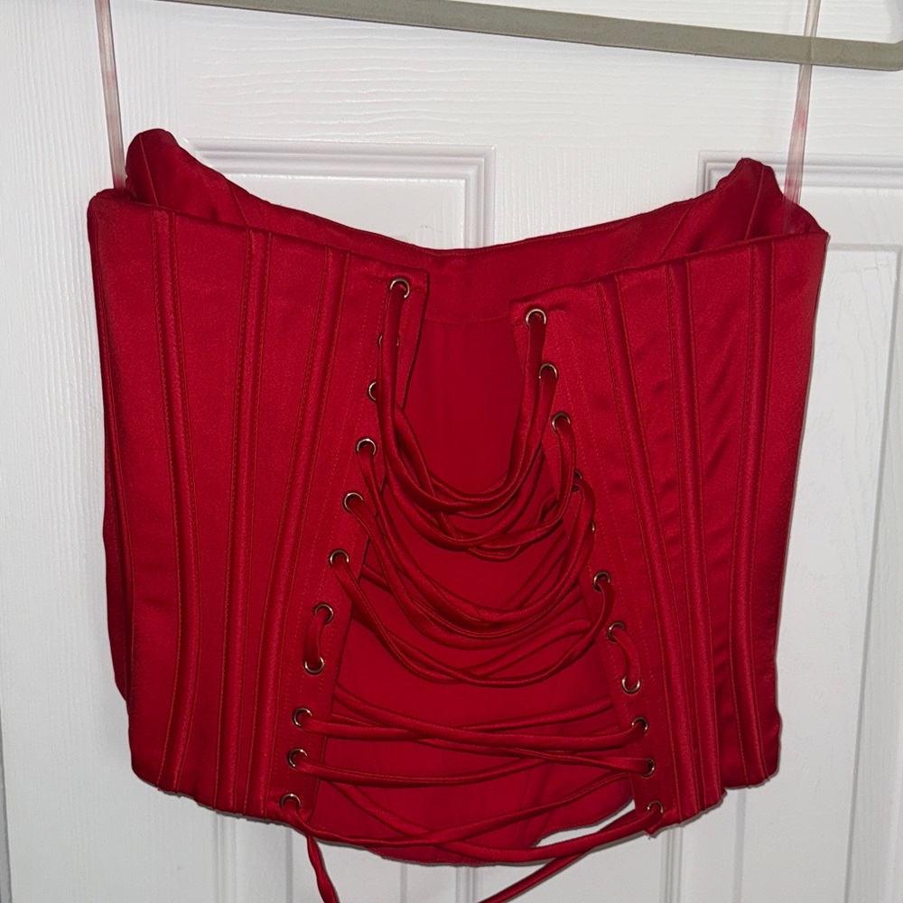 House of CB Scarlet Crop Top - Picture 4 of 4